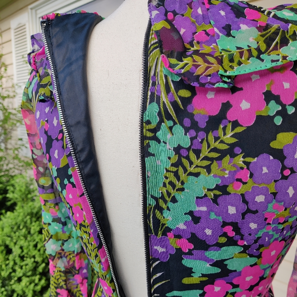 ð¥BLACK FRIDAY BOGO FREE EVERYTHINGð¥ 70s Vintage Long Sleeve Floral Maxi - Picture 16 of 16